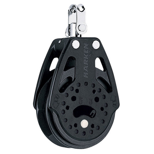 Harken 57mm Carbo Single Ratchet Block w/Swivel - Marine Parts OnlySailingHarken