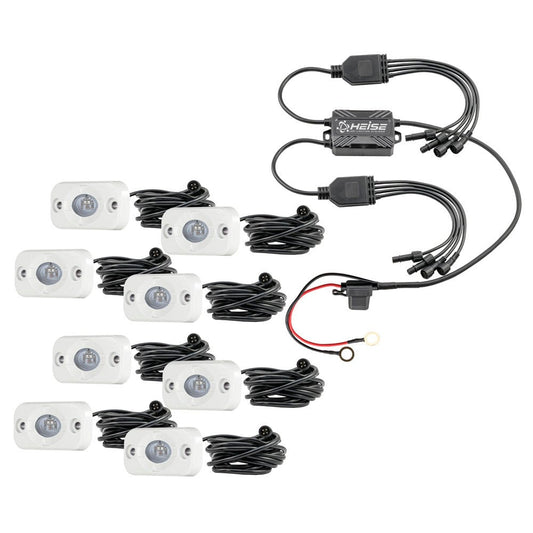 HEISE RGB Accent Light Kit - 8 Pack - Marine Parts OnlyAutomotive/RVHEISE LED Lighting Systems