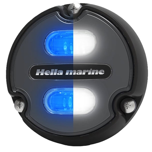 Hella Marine Apelo A1 Blue White Underwater Light - 1800 Lumens - Black Housing - Charcoal Lens - Marine Parts OnlyLightingHella Marine