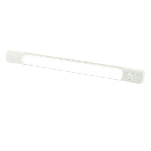 Hella Marine Surface Strip Light w/Switch - White LED - 12V - Marine Parts OnlyLightingHella Marine