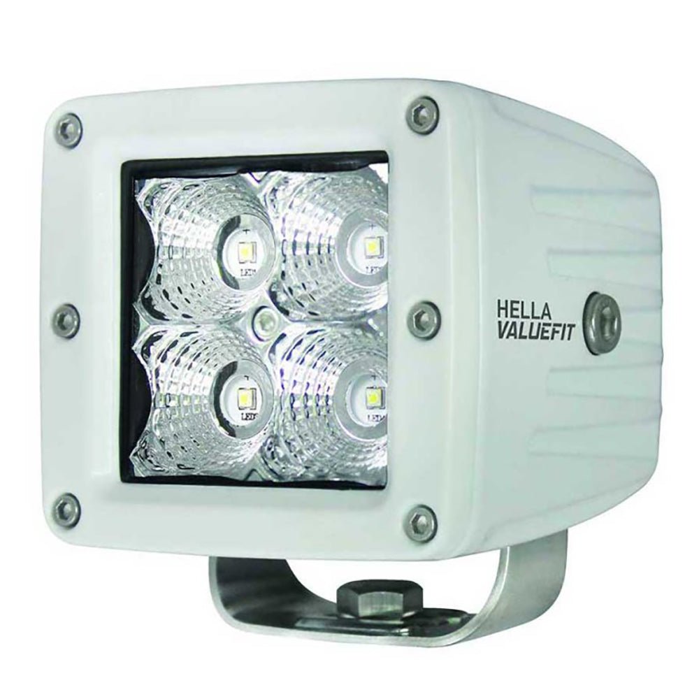 Hella Marine Value Fit LED 4 Cube Flood Light - White - Marine Parts OnlyAutomotive/RVHella Marine