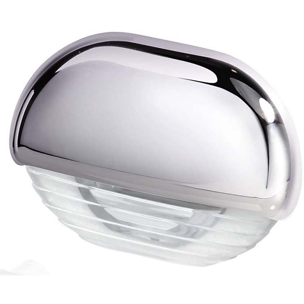 Hella Marine White LED Easy Fit Step Lamp w/Chrome Cap - Marine Parts OnlyLightingHella Marine