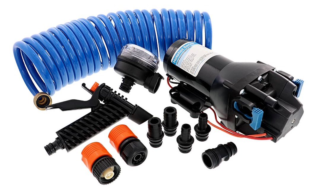 HOTSHOT HD4 12V 4GPM 60PSI - Marine Parts OnlyJABSCOHOTSHOT HD4 12V 4GPM 60PSI