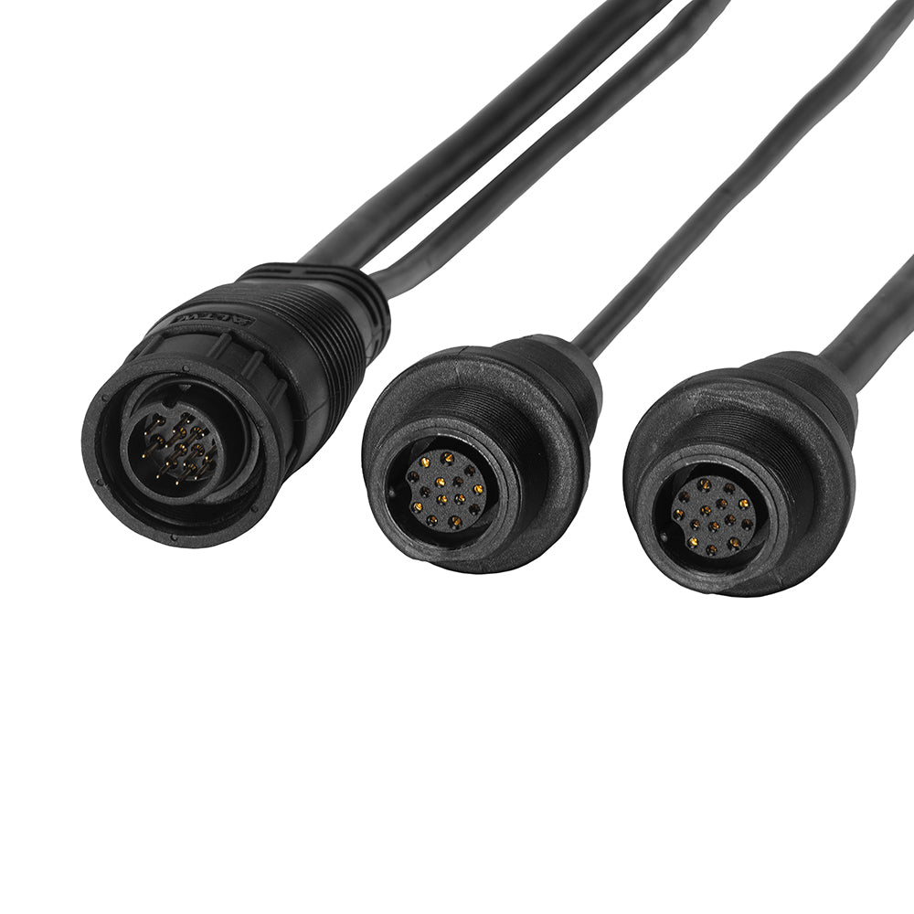 Humminbird 14 M SILR Y - SOLIX&reg;/APEX&reg; Side Imaging Left - Right Splitter Cable - Marine Parts OnlyMarine Navigation & InstrumentsHumminbird