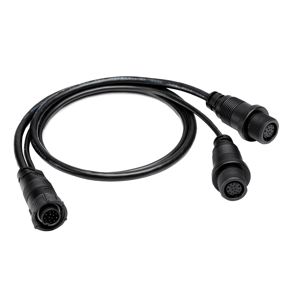 Humminbird 14 M SILR Y - SOLIX&reg;/APEX&reg; Side Imaging Left - Right Splitter Cable - Marine Parts OnlyMarine Navigation & InstrumentsHumminbird