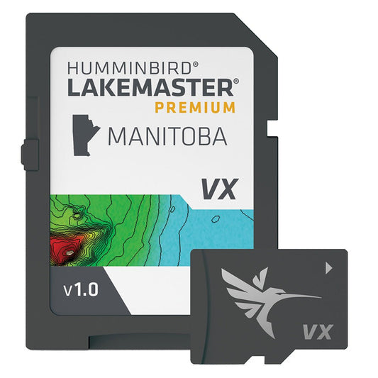 Humminbird LakeMaster&reg; VX Premium - Manitoba - Marine Parts OnlyCartographyHumminbird