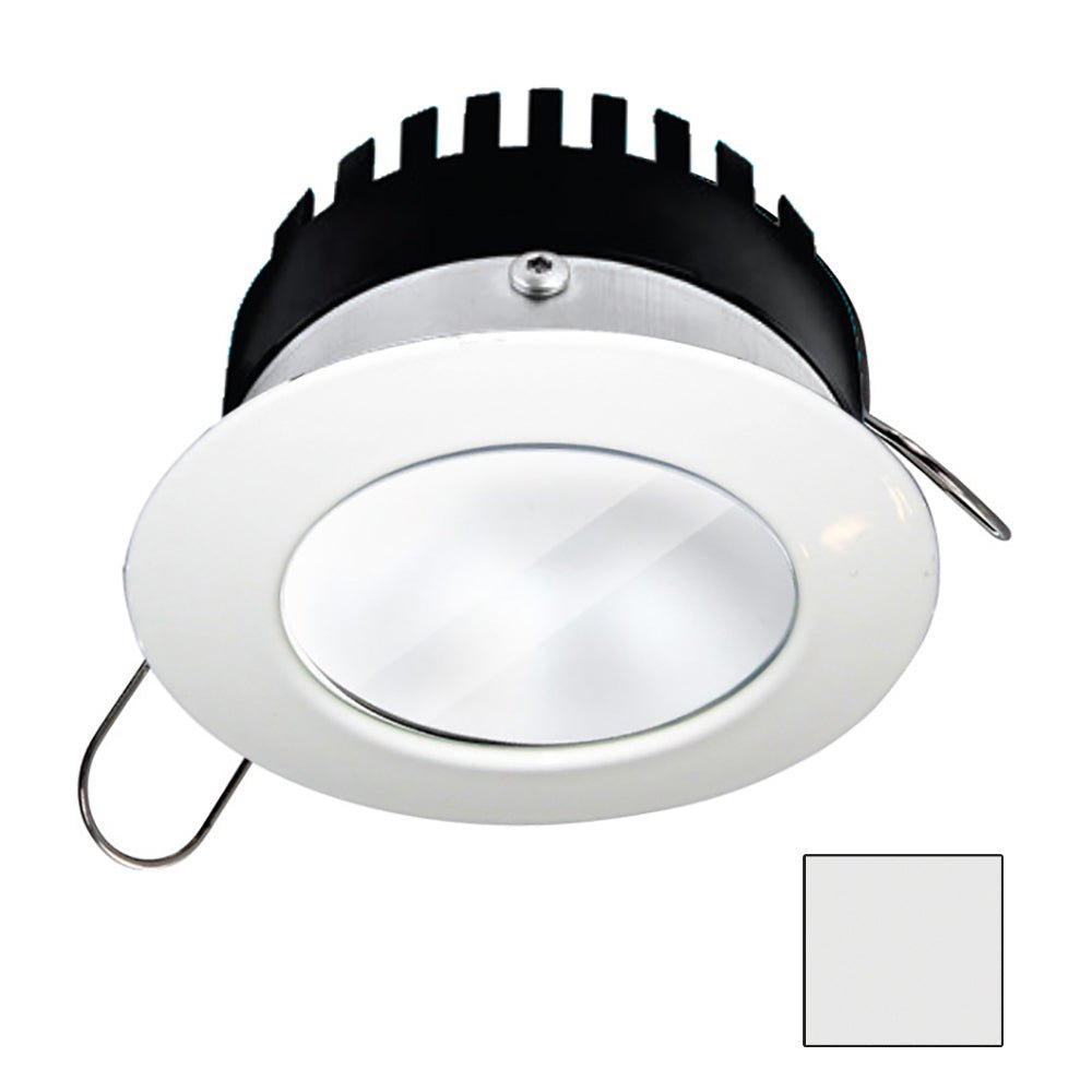 i2Systems Apeiron PRO A506 - 6W Spring Mount Light - Round - Cool White - White Finish - Marine Parts OnlyLightingI2Systems Inc