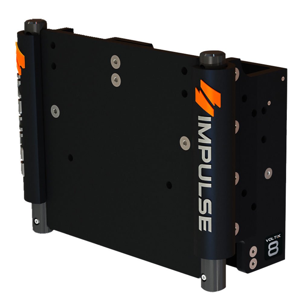 IMPULSE 8" Set Back Electric Jack Plate w/Standard Control - Black Anodize - Marine Parts OnlyBoat OutfittingIMPULSE