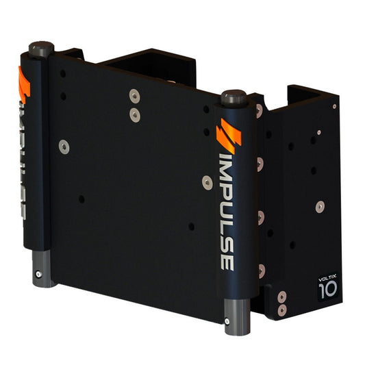 IMPULSE XL 10" Set Back Electric Jack Plate w/Standard Control - Black Anodize - Marine Parts OnlyBoat OutfittingIMPULSE