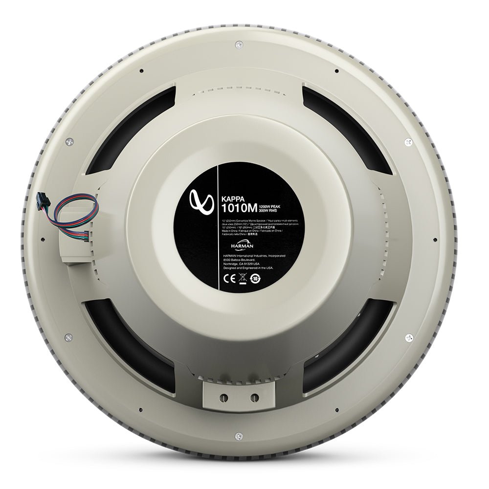 Infinity 10" Marine RGB Kappa Series Speakers - White - Marine Parts OnlyEntertainmentInfinity
