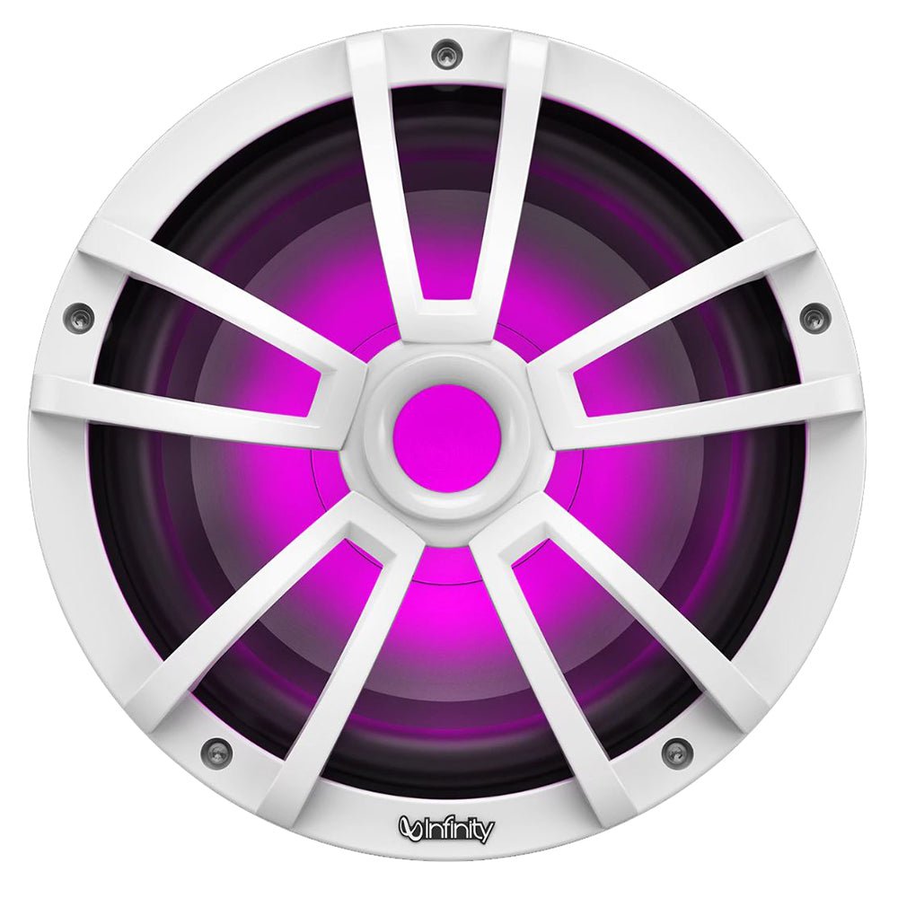Infinity 10" Marine RGB Reference Series Subwoofer - White - Marine Parts OnlyEntertainmentInfinity