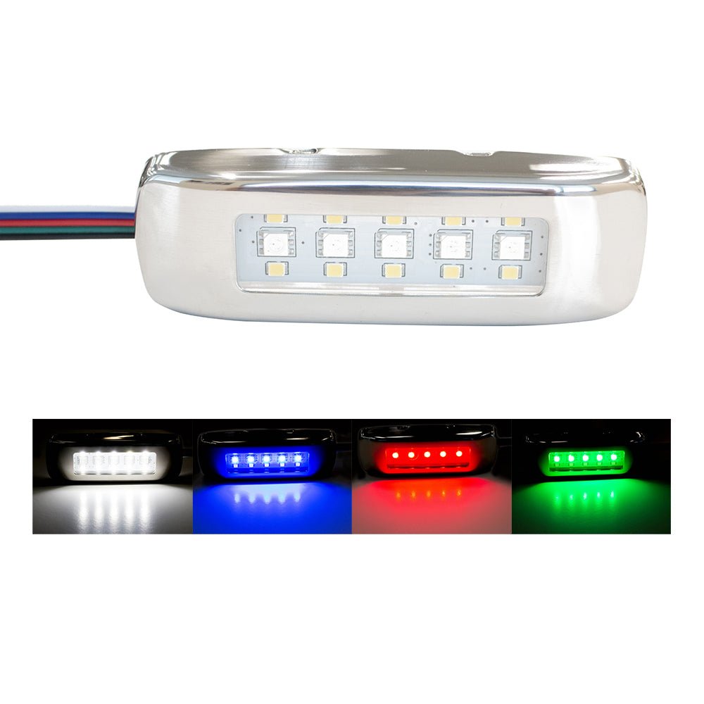 Innovative Lighting RGBW Tri - Lite w/Stainless Steel Bezel - Marine Parts OnlyLightingInnovative Lighting