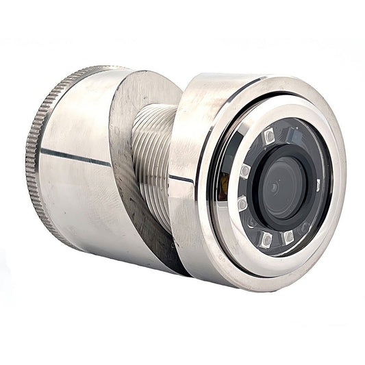 Iris 3MP Compact 316L Stainless Steel Thru - Hull/Panel IP Camera - 2.8mm Lens - Marine Parts OnlyBoat OutfittingIris Innovations