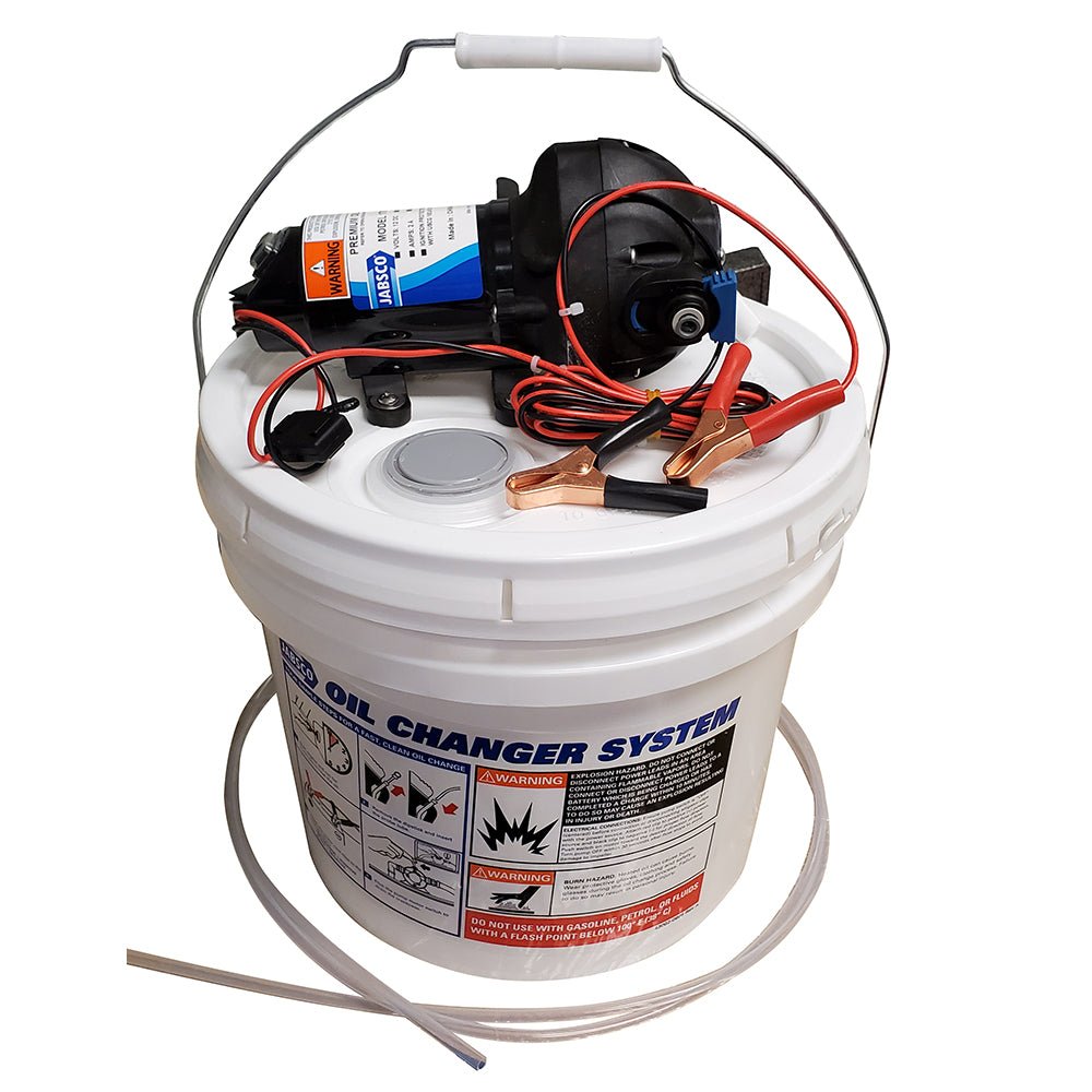 Jabsco DIY Oil Change System w/Pump & 3.5 Gallon Bucket - Marine Parts OnlyWinterizingJabsco