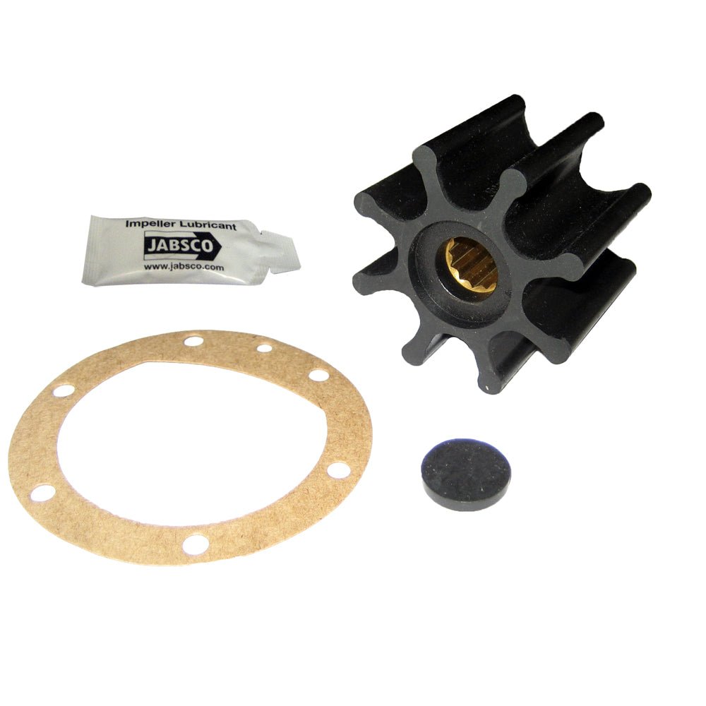 Jabsco Impeller Kit - 8 Blade - Nitrile - 2 - 9/16" Diameter - Spline Drive - Marine Parts OnlyMarine Plumbing & VentilationJabsco