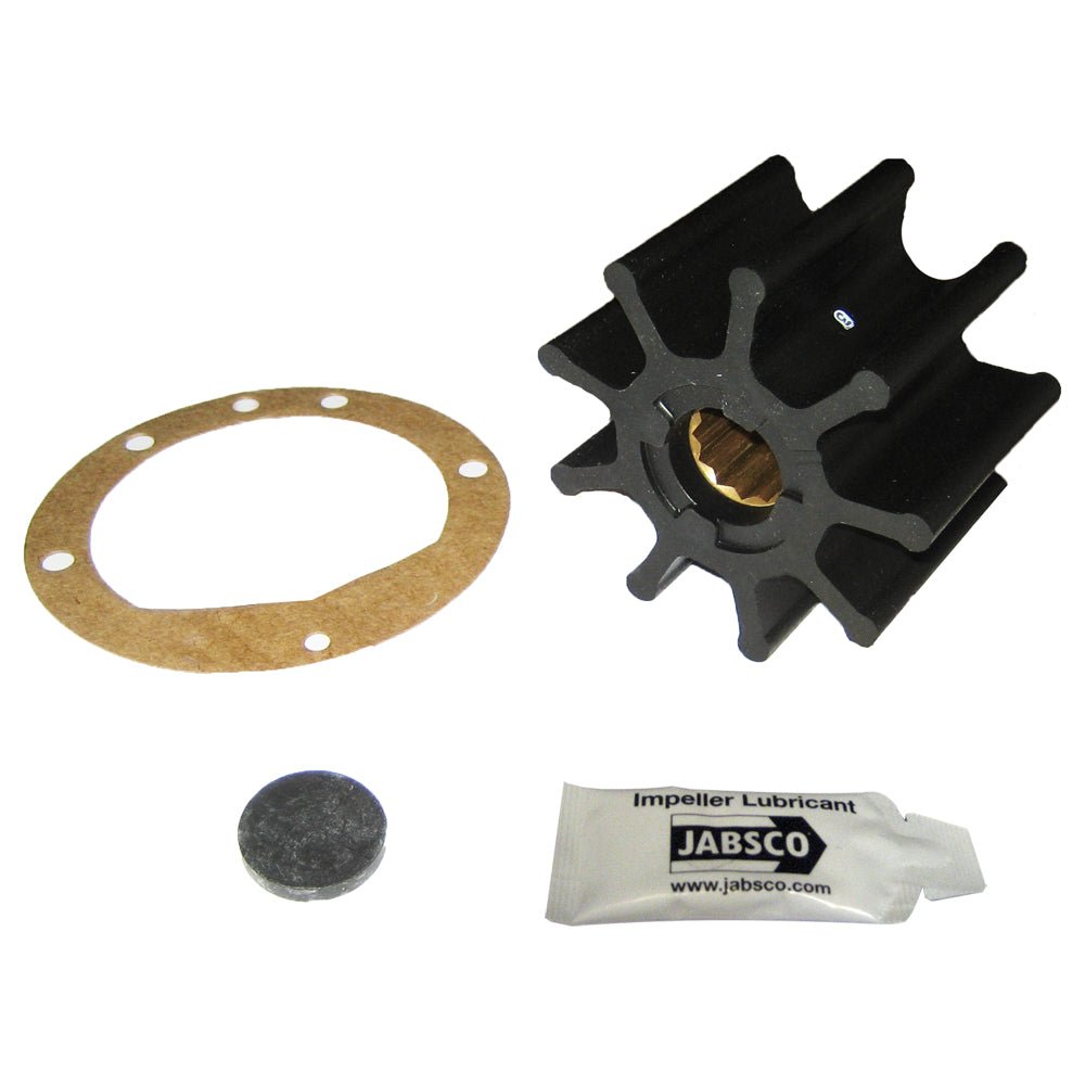 Jabsco Impeller Kit - 9 Blade - Nitrile - 3 - 3/4" Diameter x 2 - 1/2" W, 1" Shaft Diameter - Marine Parts OnlyMarine Plumbing & VentilationJabsco