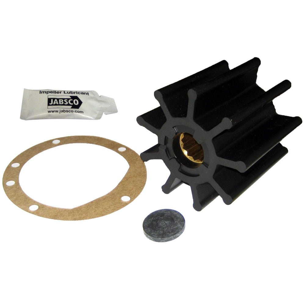 Jabsco Impeller Kit - 9 Blade - Nitrile - 3 - 3/4" Diameter x 3 - 1/2" W, 1" Shaft Diameter - Marine Parts OnlyMarine Plumbing & VentilationJabsco
