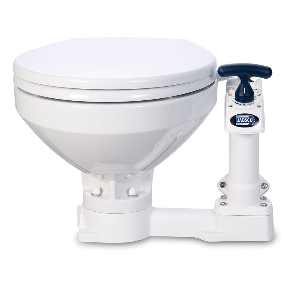 Jabsco Manual Marine Toilet - Regular Bowl w/Soft Close Lid - Marine Parts OnlyMarine Plumbing & VentilationJabsco