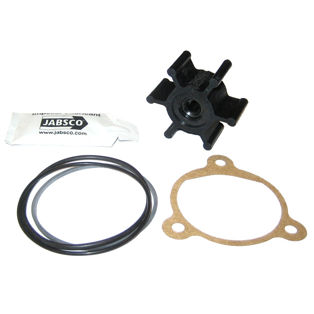 Jabsco Neoprene Impeller Kit w/Cover, Gasket or O - Ring - 6 - Blade - 5/16 Shaft Diameter - Marine Parts OnlyMarine Plumbing & VentilationJabsco