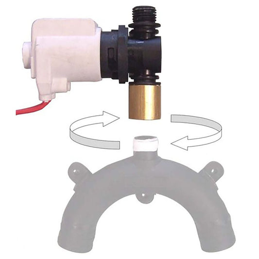 Jabsco Vented Loop Solenoid Valve f/37010 Series Toilet - Marine Parts OnlyMarine Plumbing & VentilationJabsco