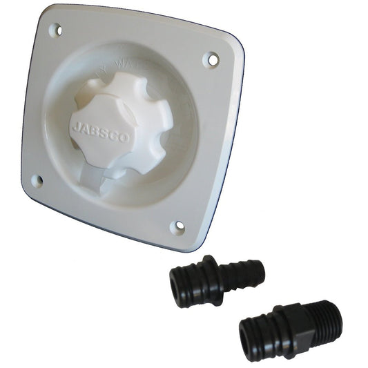 Jabsco Water Pressure Regulator - Flush Mount - White - Marine Parts OnlyMarine Plumbing & VentilationJabsco