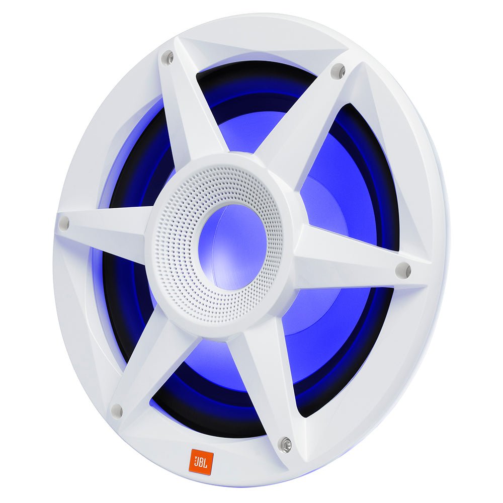 JBL 10" Marine RGB Passive Subwoofer - White Stadium Series - Marine Parts OnlyEntertainmentJBL