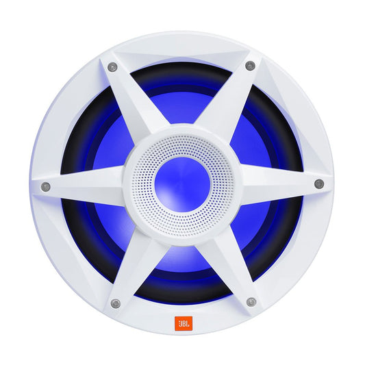 JBL 10" Marine RGB Passive Subwoofer - White Stadium Series - Marine Parts OnlyEntertainmentJBL