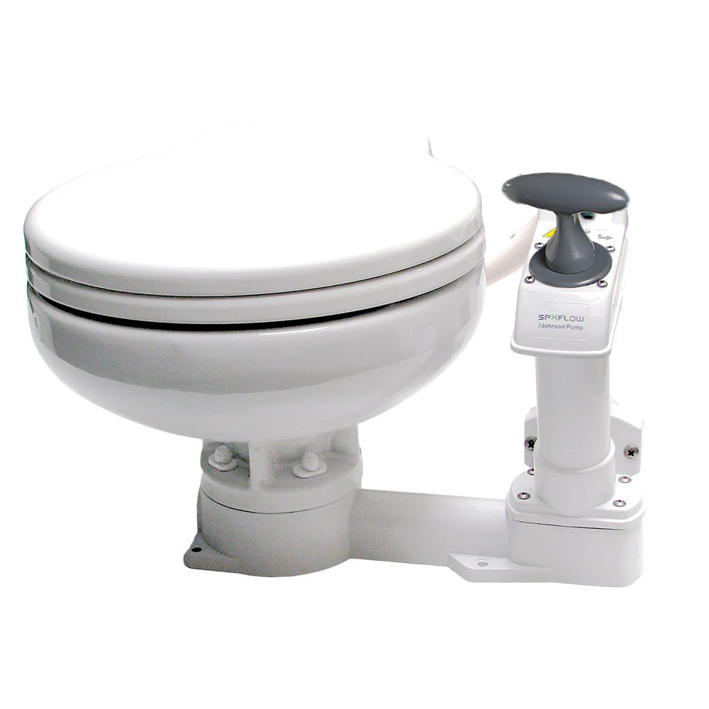 Johnson Pump AquaT Manual Marine Toilet - Super Compact - Marine Parts OnlyMarine Plumbing & VentilationJohnson Pump
