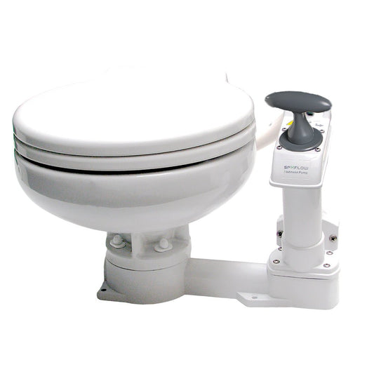Johnson Pump AquaT Manual Marine Toilet - Super Compact - Marine Parts OnlyMarine Plumbing & VentilationJohnson Pump