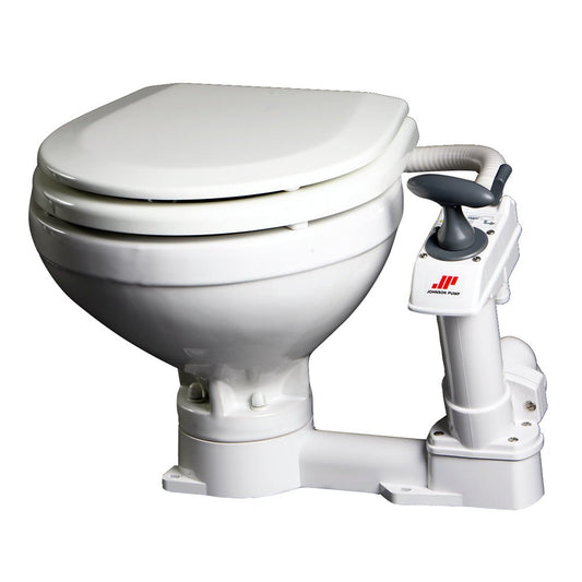Johnson Pump Compact Manual Toilet - Marine Parts OnlyMarine Plumbing & VentilationJohnson Pump
