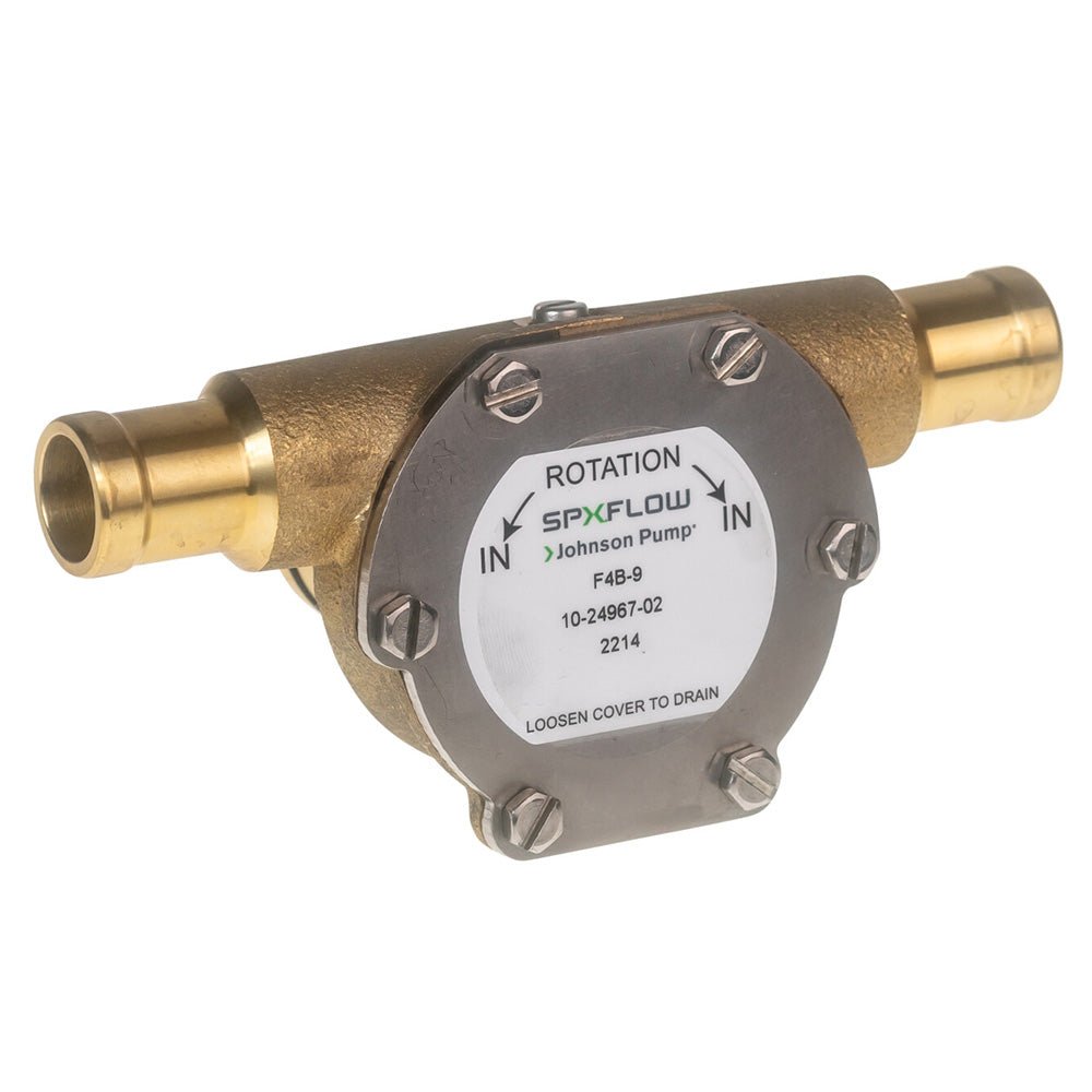 Johnson Pump F4B - 9 Impeller Pump OEM - Flange Mount - Marine Parts OnlyMarine Plumbing & VentilationJohnson Pump