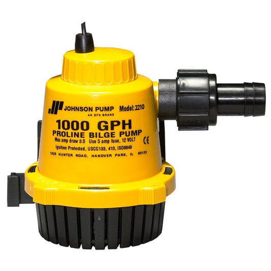 Johnson Pump Proline Bilge Pump - 1000 GPH - Marine Parts OnlyMarine Plumbing & VentilationJohnson Pump