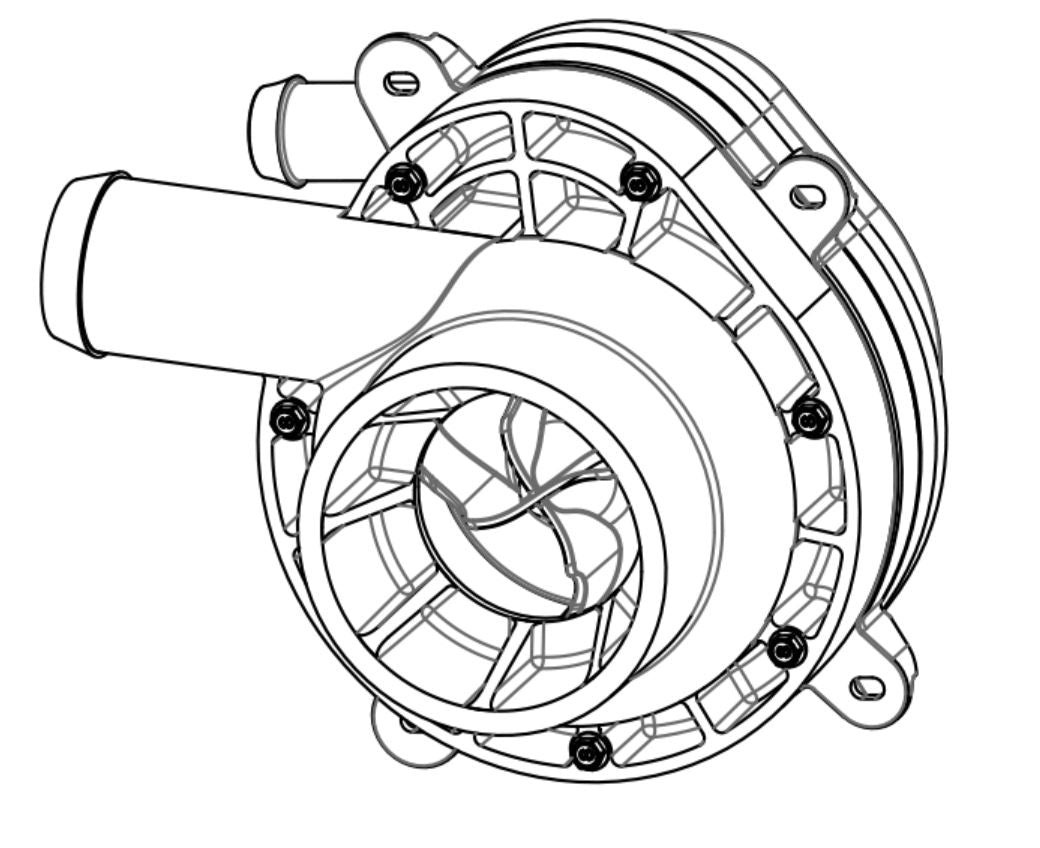 KIT PUMP SANICON TURBO 5 - Marine Parts OnlyTHETFORD