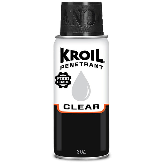 Kroil Clear Food Grade Penetrating Oil - Aerosol - 3oz Can - Marine Parts OnlyWinterizingKroil
