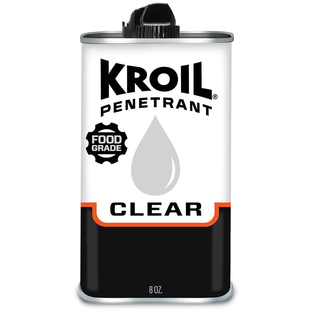 Kroil Clear Food Grade Penetrating Oil - Drip - 8oz Can - Marine Parts OnlyWinterizingKroil