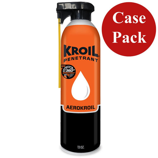 Kroil Original Penetrant - Aerosol - 13oz Can - Aerokroil Formula w/SprayTech&trade; *Case of 12 - Marine Parts OnlyWinterizingKroil