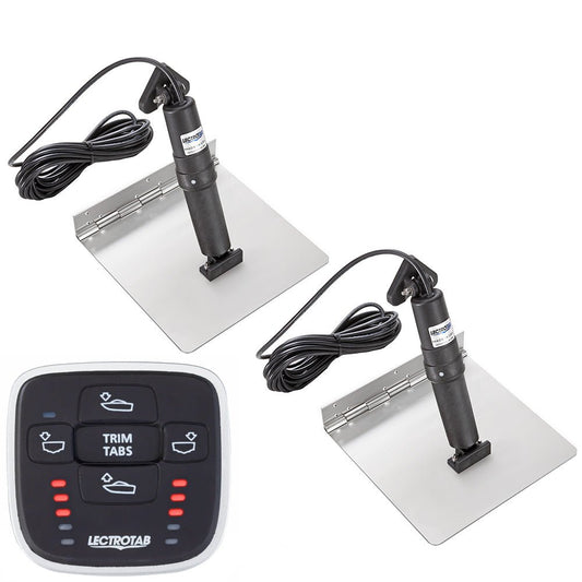 Lectrotab XKA Stainless Steel Trim Tab Kit w/MLC - 1 Control - 9 x 24 - Marine Parts OnlyBoat OutfittingLectrotab