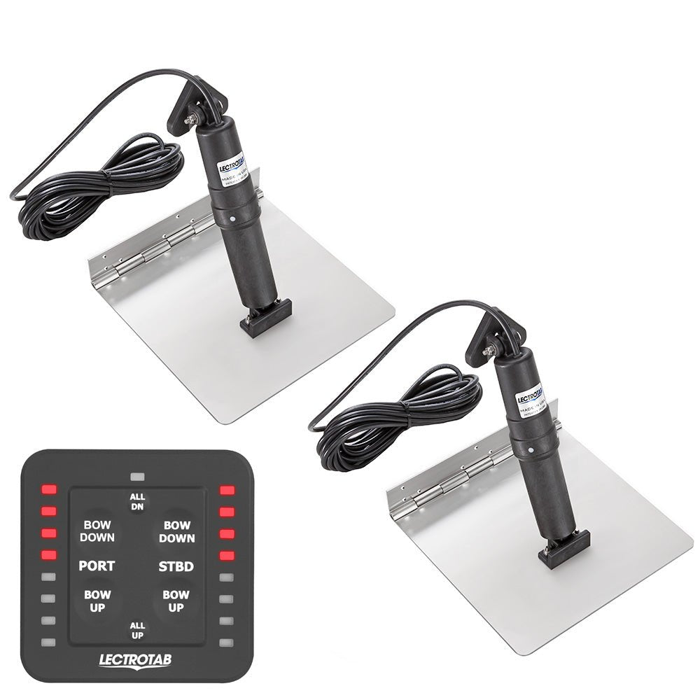 Lectrotab XKA Stainless Steel Trim Tab Kit w/One - Touch Control - 9 x 24 - Marine Parts OnlyBoat OutfittingLectrotab