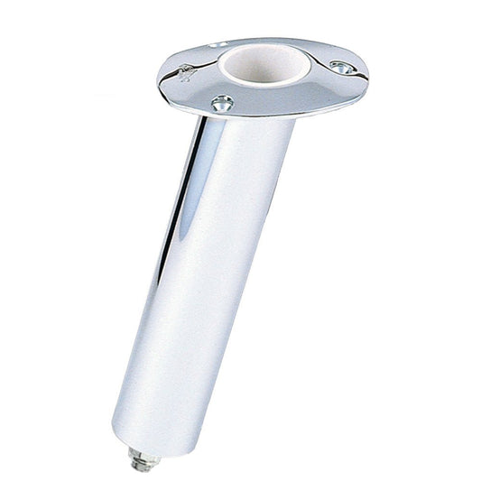 Lee's 15&176; Stainless Steel Swivel Base Flush Mount Rod Holder 2.25" OD X 10.5" Tube - Marine Parts OnlyHunting & FishingLee's Tackle