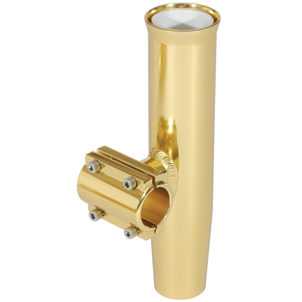 Lee's Clamp - On Rod Holder - Gold Aluminum - Horizontal Mount - Fits 1.315" O.D. Pipe - Marine Parts OnlyHunting & FishingLee's Tackle