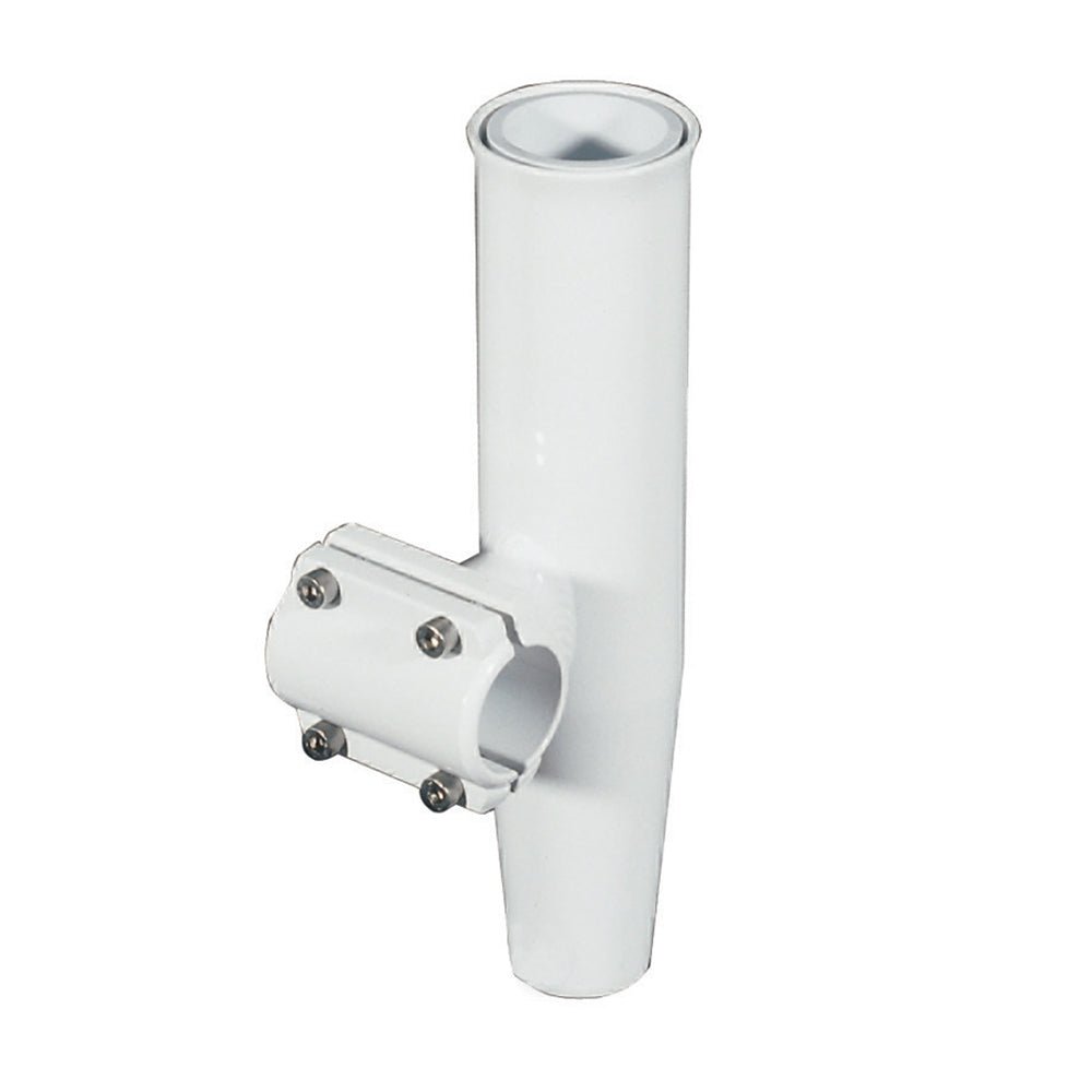 Lee's Clamp - On Rod Holder - White Aluminum - Horizontal Mount - Fits 1.900" O.D. Pipe - Marine Parts OnlyHunting & FishingLee's Tackle