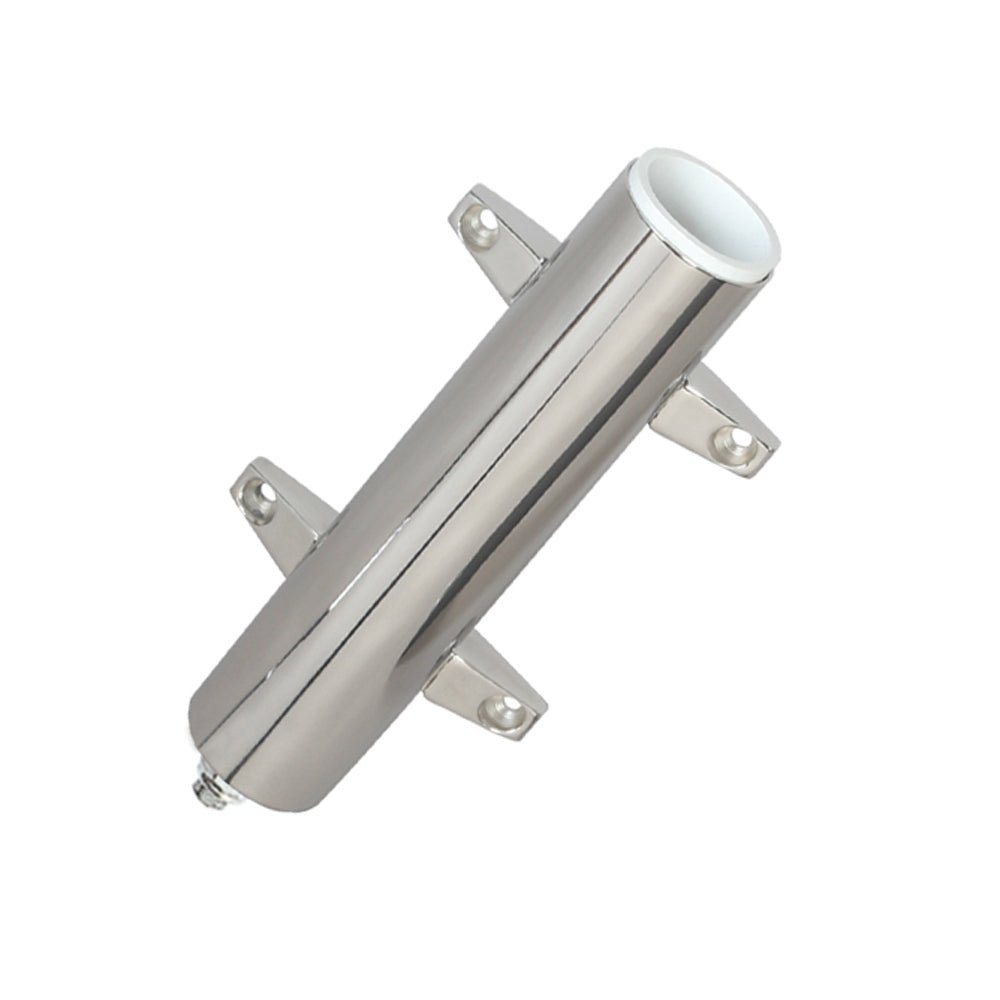 Lee's Stainless Steel Heavy Duty Bulkhead Mount w/Swivel Base 2.25" OD X 10.5" Tube - Marine Parts OnlyHunting & FishingLee's Tackle