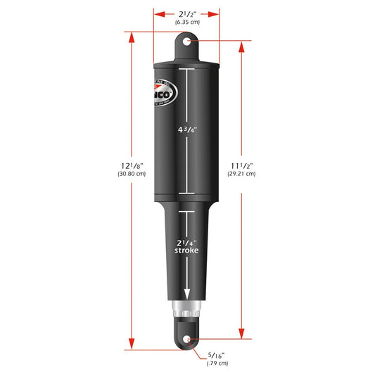 Lenco 101 Standard Actuator - 24V - 2 - 1/4" Stroke - Marine Parts OnlyBoat OutfittingLenco Marine