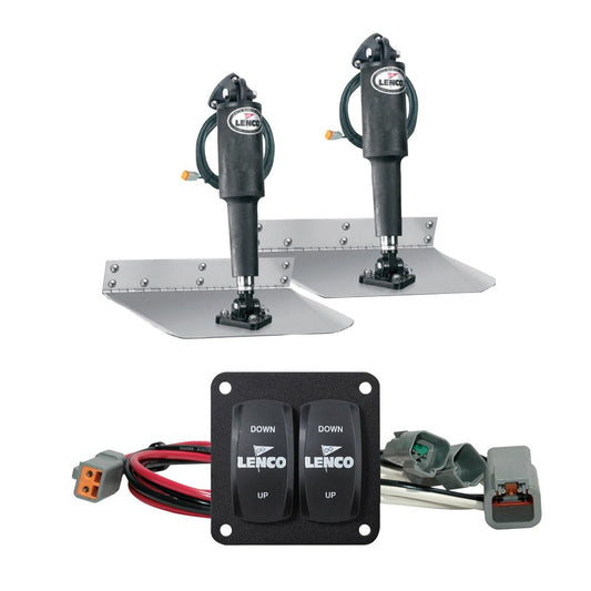 Lenco 9" x 12" Standard Trim Tab Kit w/Double Rocker Switch - Marine Parts OnlyBoat OutfittingLenco Marine