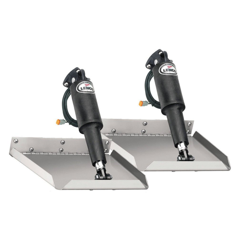 Lenco 9" x 9" Edge Mount Trim Tab Kit without Switch Kit 12V - Marine Parts OnlyBoat OutfittingLenco Marine