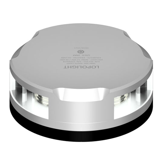 Lopolight Masthead/360 - Degree Light - 3NM - Silver Housing w/FB Base - Marine Parts OnlyLightingLopolight