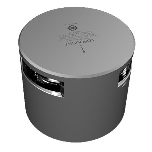 Lopolight Series 301 - 011KL - Masthead Light - 5NM - Horizontal Mount - White - Silver Housing - Marine Parts OnlyLightingLopolight