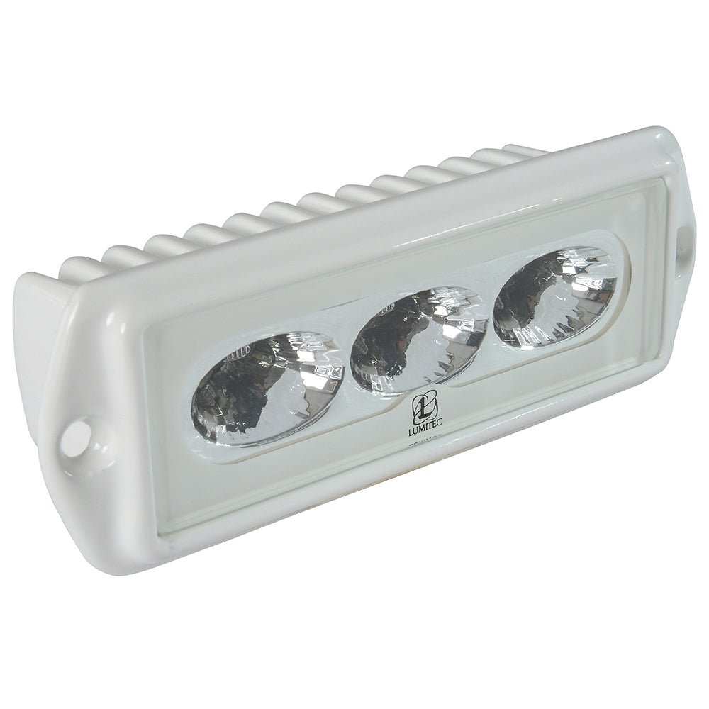 Lumitec CapriLT - LED Flood Light - White Finish - White Non - Dimming - Marine Parts OnlyLightingLumitec