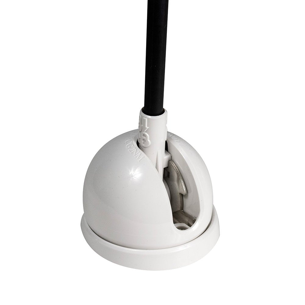 Lumitec Contour Anchor Light - 39" - Black Shaft White Base - Marine Parts OnlyLightingLumitec