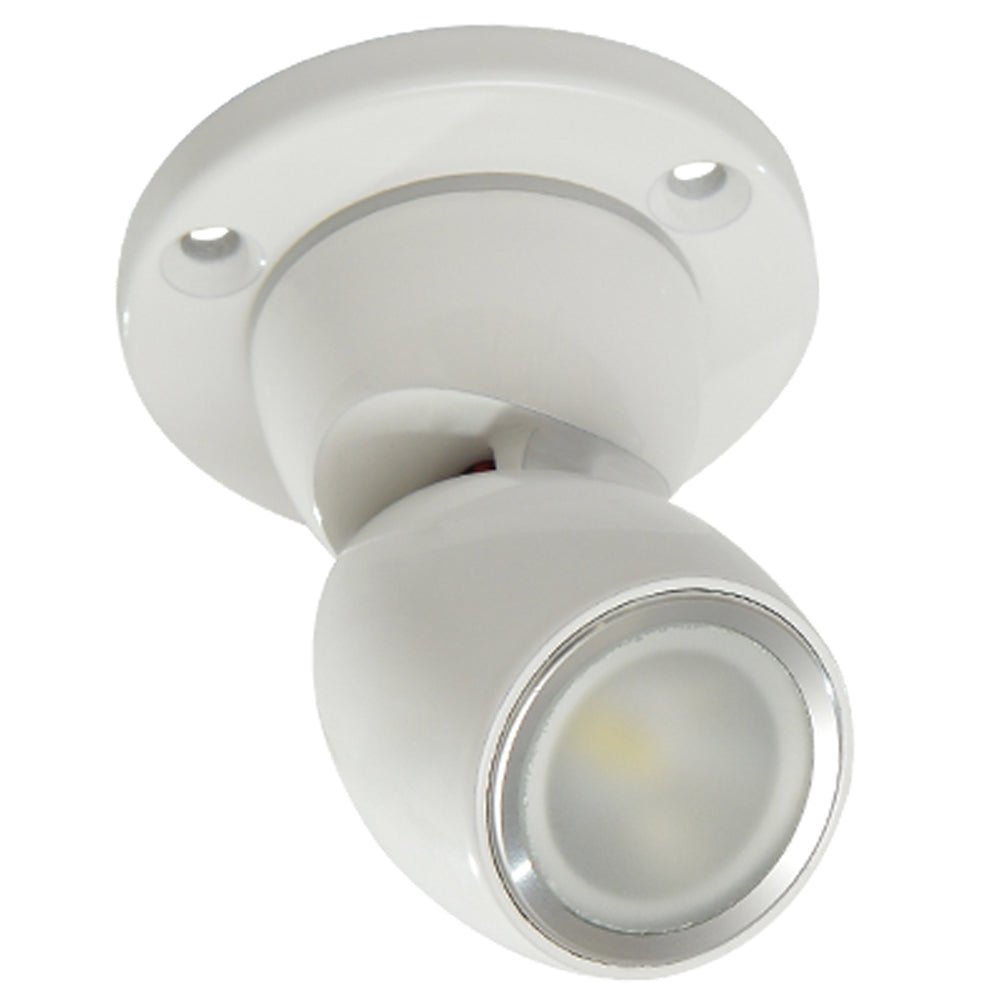 Lumitec GAI2 White Dimming/Red & Blue Non - Dimming Heavy Duty Base - White Housing - Marine Parts OnlyLightingLumitec